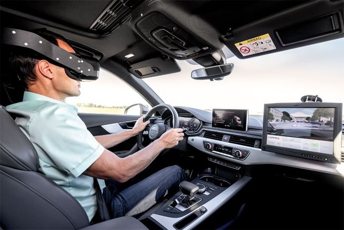 Виртуальная реальность вождение